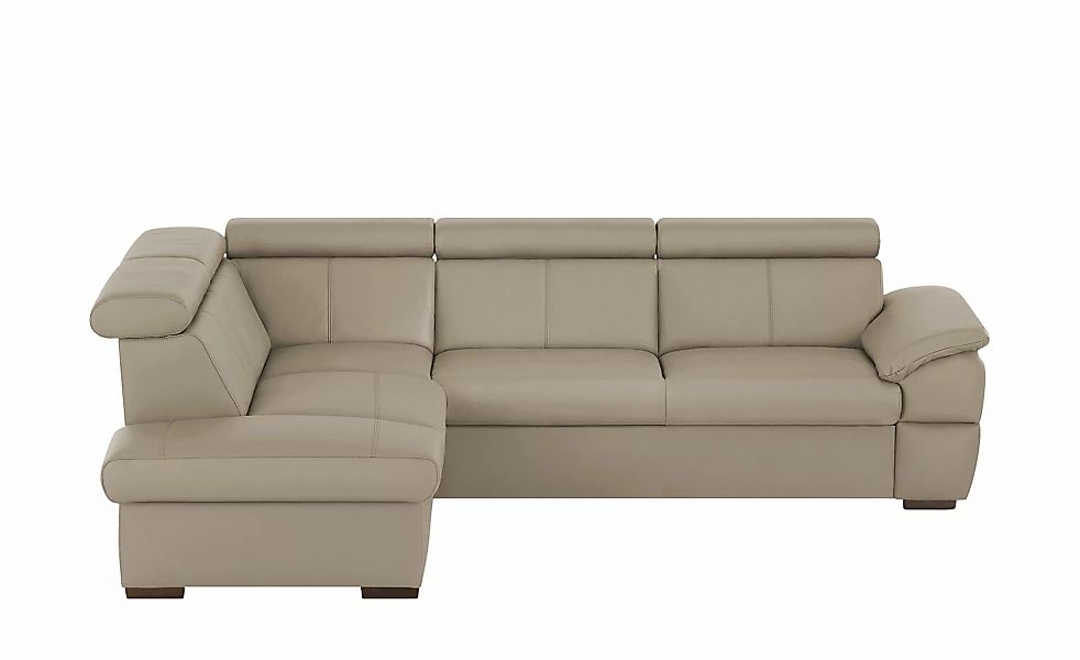 uno Ecksofa aus Echtleder Town ¦ braun ¦ Maße (cm): B: 264 H: 76 T: 210.0 P günstig online kaufen