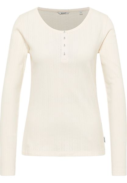 MUSTANG Langarmshirt "Damen Style Hope" günstig online kaufen