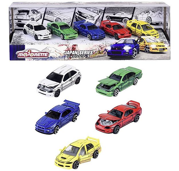 majORETTE Spielzeug-Auto Japan Series 5 Pieces Giftpack 212051031 günstig online kaufen