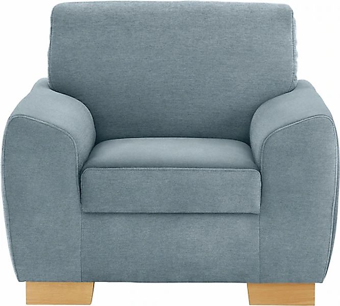 DOMO collection Sessel »Incanto, kubische Formensprache, komfortabel, flach günstig online kaufen