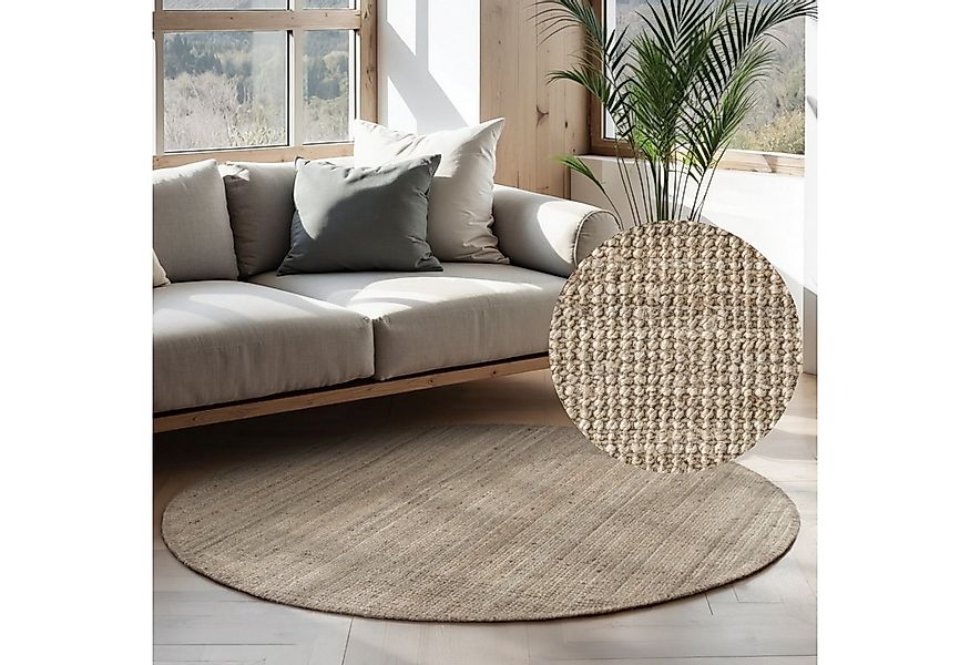 HANSE Home Teppich Jaipur Juteteppich, als Läufer und in Rund, rechteckig, günstig online kaufen