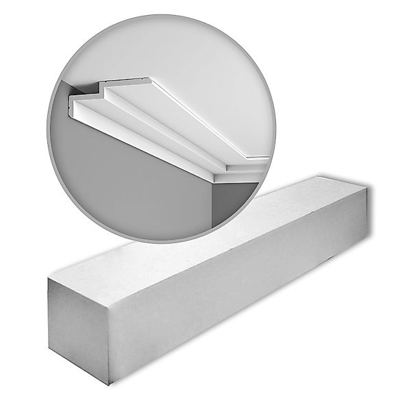 ORAC DECOR C391 MODERN Eckleisten 1 Karton Set 10 Zierleisten 20 m Weiß günstig online kaufen
