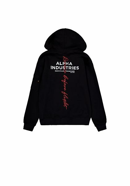 Alpha Industries Hoodie "Signature Backprint Hoodie" günstig online kaufen