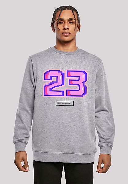 F4NT4STIC Kapuzenpullover "Pixel 23 pink" Print günstig online kaufen