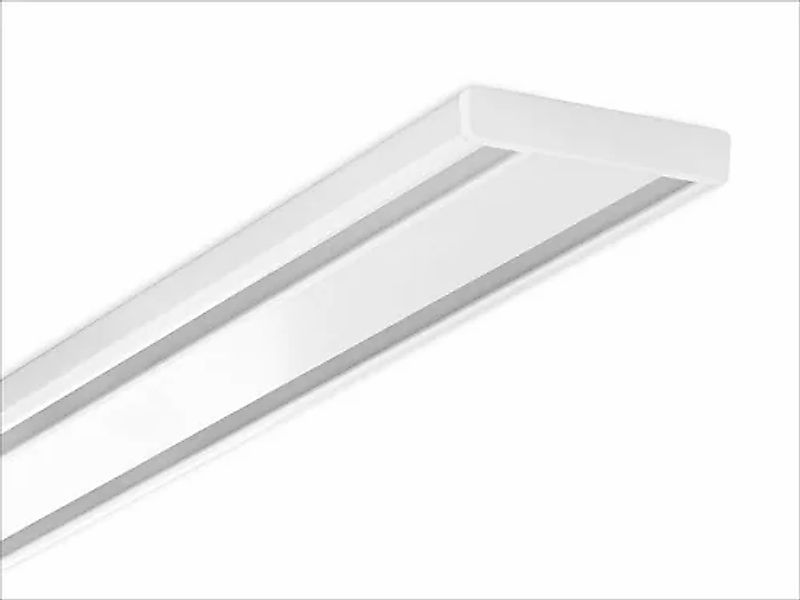 Good Life Gardinenschiene »Samu« 2 läufig-läufig Fixmaß extra flache Alu-Sc günstig online kaufen