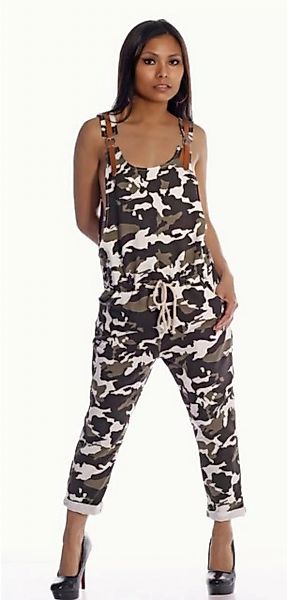 Charis Moda Jumpsuit Jumpsuit Camouflage Design günstig online kaufen