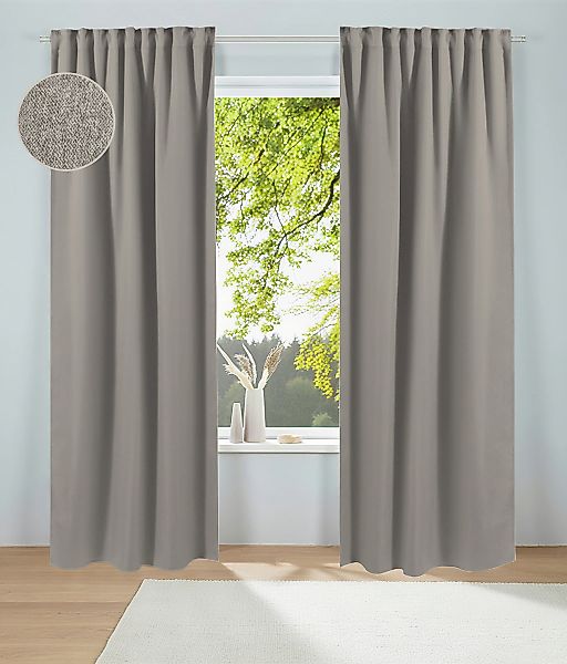 OTTO home Verdunkelungsvorhang ""Alcide"" Multifunktionsband 1 Stk. tlg. Mu günstig online kaufen