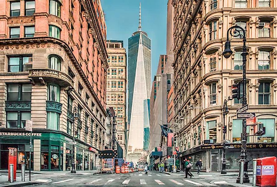 Komar Fototapete »Vlies - Downtown - Größe 368 x 248 cm« bedruckt glatt Woh günstig online kaufen