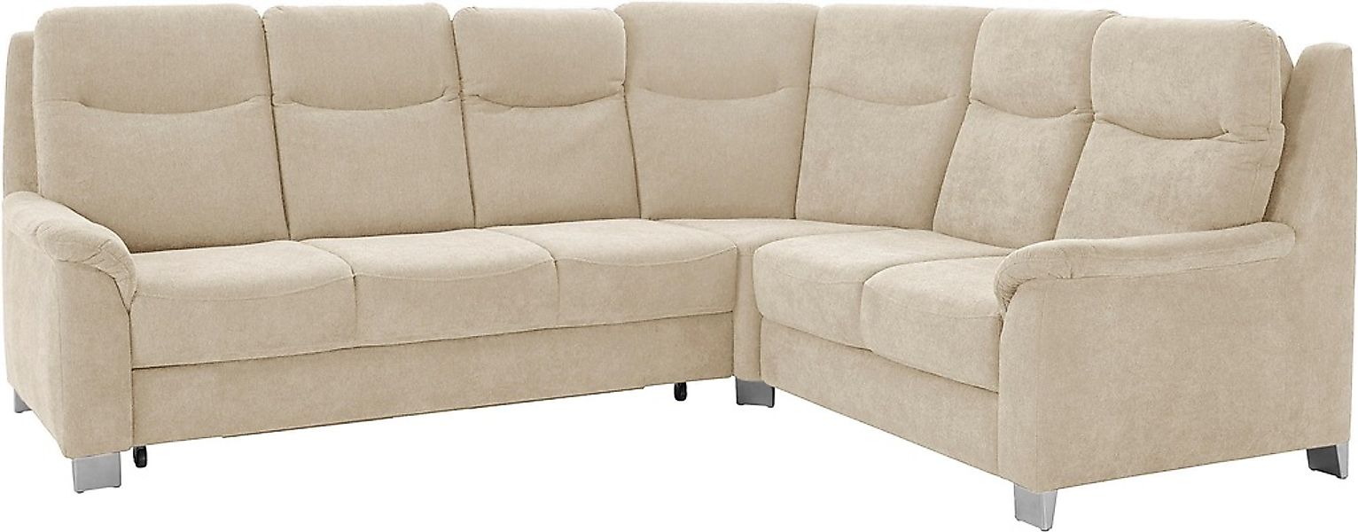 sit&more Ecksofa »Boccaccio L-Form«, mit Federkern und Kopfteilverstellung, günstig online kaufen