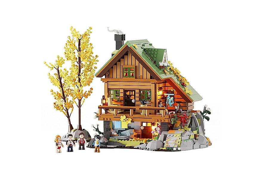 Lumibricks Lumibricks Berghütte, Konstruktionsspielzeug Spielbausteine günstig online kaufen
