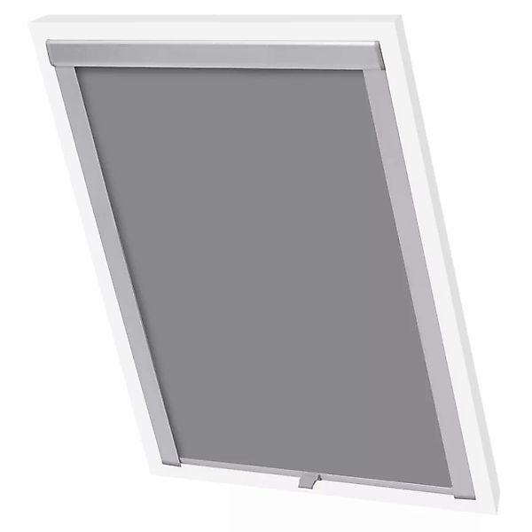 Rollo Verdunkelungsrollo Grau CK02, vidaXL günstig online kaufen