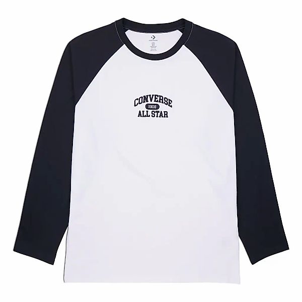 Converse Langarmshirt "MENS CONVERSE PREMIUM LONG-SLEEVE RAGLAN T-SHIRT", 1 günstig online kaufen