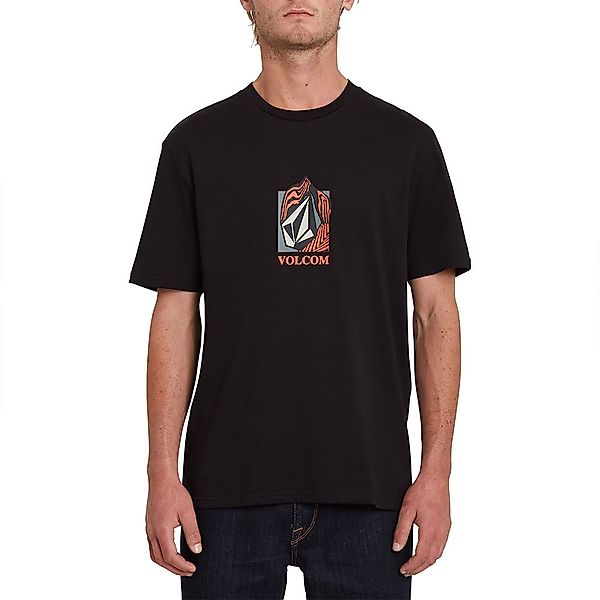 Volcom Crostic Basic Kurzärmeliges T-shirt M Black günstig online kaufen