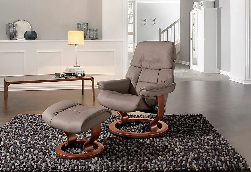 Stressless Relaxsessel "Ruby", (Set, Relaxsessel mit Hocker), mit Classic B günstig online kaufen