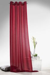 Weckbrodt Vorhang "Klara" Ösen 1 Stk. tlg. Wildseiten-Optik, halbtransparen günstig online kaufen