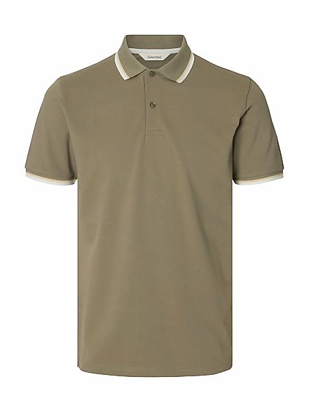 SELECTED Poloshirt "SLHSLIM-ATLAS SPORT SS POLO" Baumwollmischung, slim fit günstig online kaufen