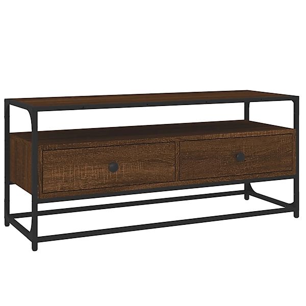 vidaXL TV-Schrank TV-Schrank Braun Eichen-Optik 100x35x45 günstig online kaufen