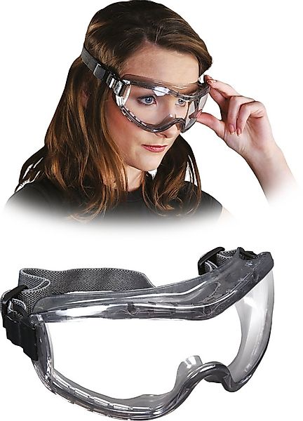 MCR Safety Arbeitsschutzbrille Vollsichtbrille Schutzbrille Vollsichtschutz günstig online kaufen