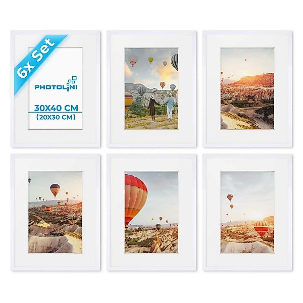 PHOTOLINI Bilderrahmen 6er Set 30x40 cm günstig online kaufen