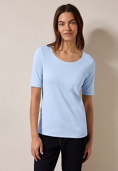 CECIL T-Shirt Style Lena mit klassischem Rundhalsausschnitt günstig online kaufen