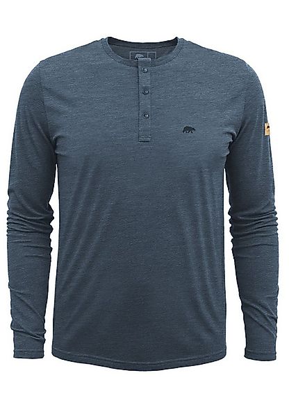 FORSBERG Sweatshirt Longsleeve mit Knopfleiste günstig online kaufen