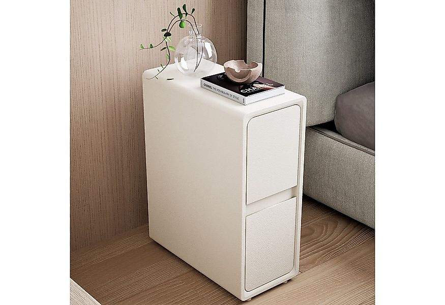 TWSOUL Nachttisch Schmaler Beistelltisch, Vormontierter Nachtschrank Schmal günstig online kaufen
