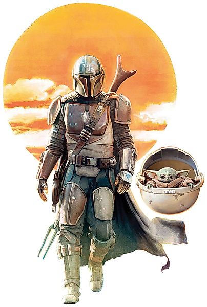 Komar Bild Mandalorian The Child Family günstig online kaufen