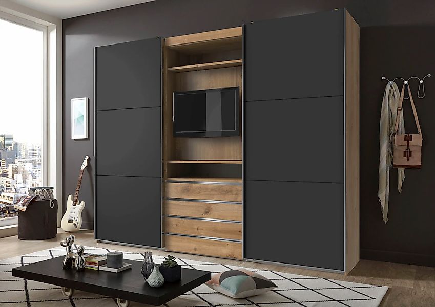 Wimex Schwebetürenschrank "Magic by fresh to go" tolles EXTRA: mit drehbare günstig online kaufen