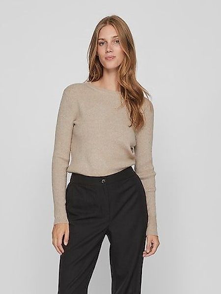 Vila Rundhalspullover VICOMFY O-NECK L/S KNIT günstig online kaufen