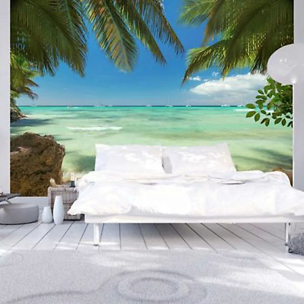 artgeist Fototapete Relaxing on the beach mehrfarbig Gr. 300 x 210 günstig online kaufen