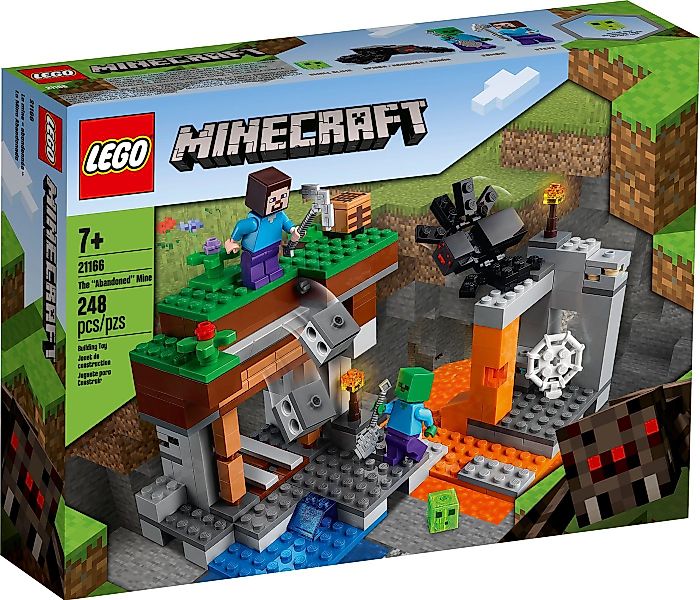 LEGO® LEGO® Minecraft Die verlassene Mine - 21166 NEU! Teile 248x Spielbaus günstig online kaufen