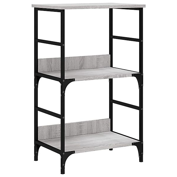 VidaXL Bücherregal Grau Sonoma 50x33x82 cm Holzwerkstoff günstig online kaufen