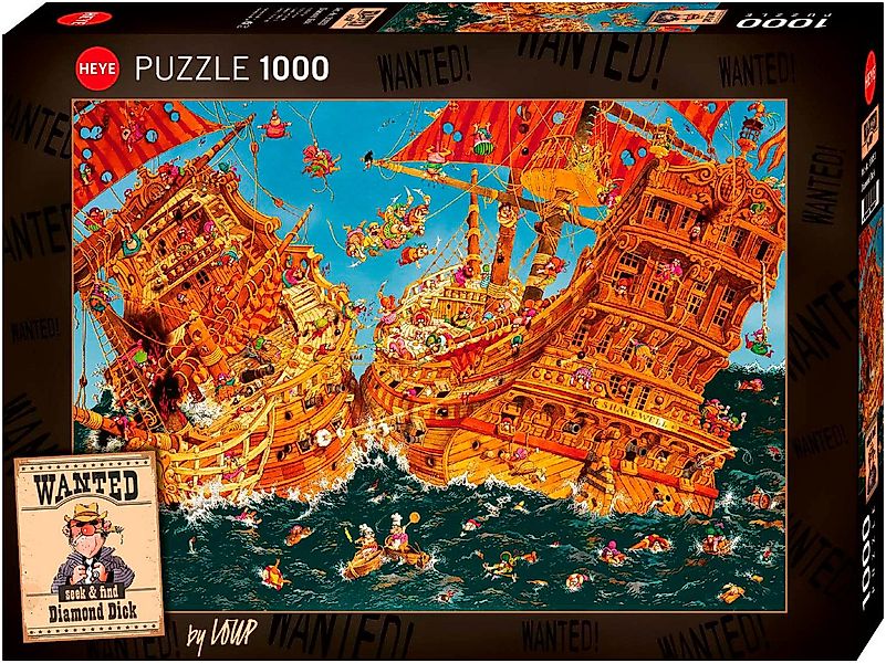 HEYE Puzzle Diamond Dick / Wanted!, günstig online kaufen