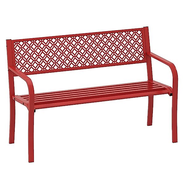COSTWAY Gartenbank, 127cm Sitzbank für 2-3 günstig online kaufen