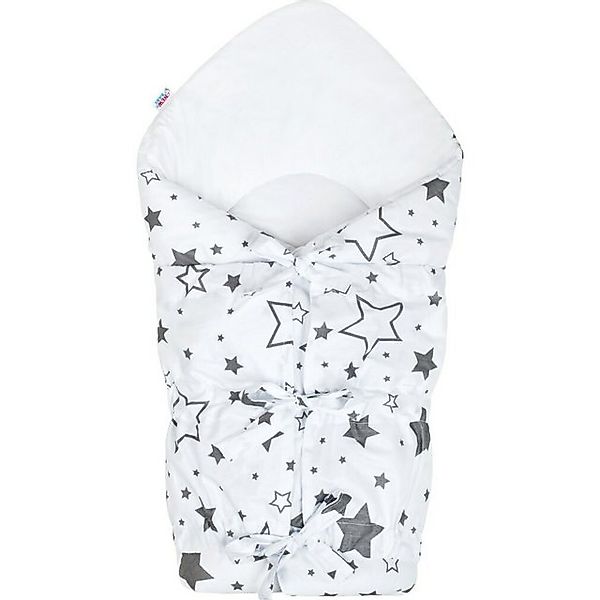 NEW BABY Baby-Reisebett Classic Snuggle Wrap Weiße Sterne Sitzend günstig online kaufen