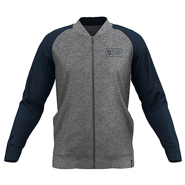 Scott 10 Casual Sweatshirt Mit Reißverschluss S Heather Grey / Midnight Blu günstig online kaufen