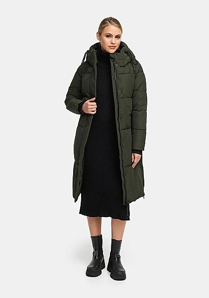 Marikoo Winterjacke "Michikoo" Extra langer Schnitt mit seitlichen Belüftun günstig online kaufen