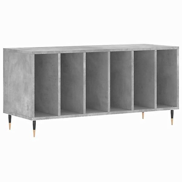 vidaXL Beistellschrank Plattenschrank Betongrau 100x38x48 cm Holzwerkstoff günstig online kaufen