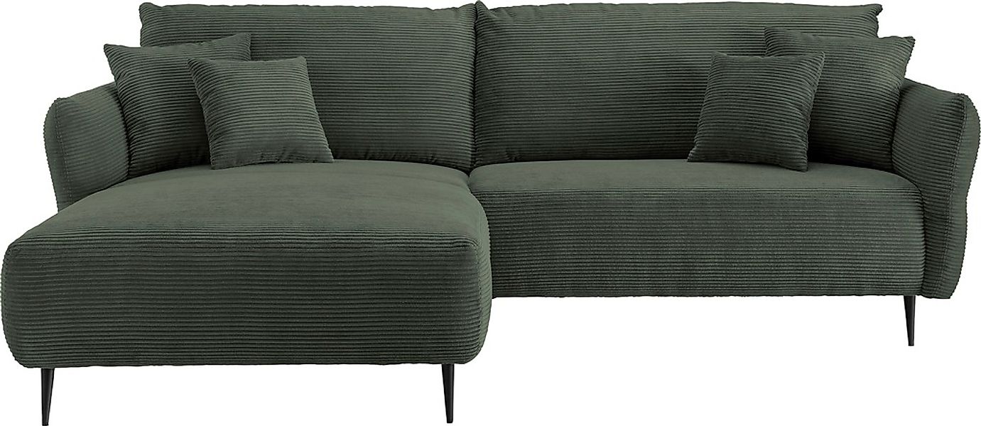 INOSIGN Ecksofa »Amarena L-Form« inklusive Armlehnenverstellfunktion, 4x Zi günstig online kaufen