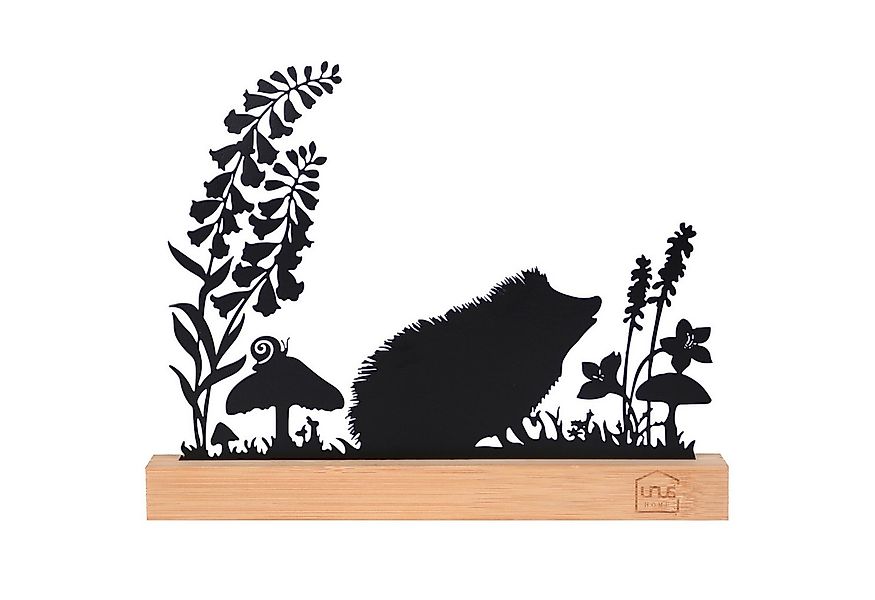 UNUS HOME Dekofigur Aufsteller Igel-Silhouette (26cm breit), Herbstdeko Her günstig online kaufen