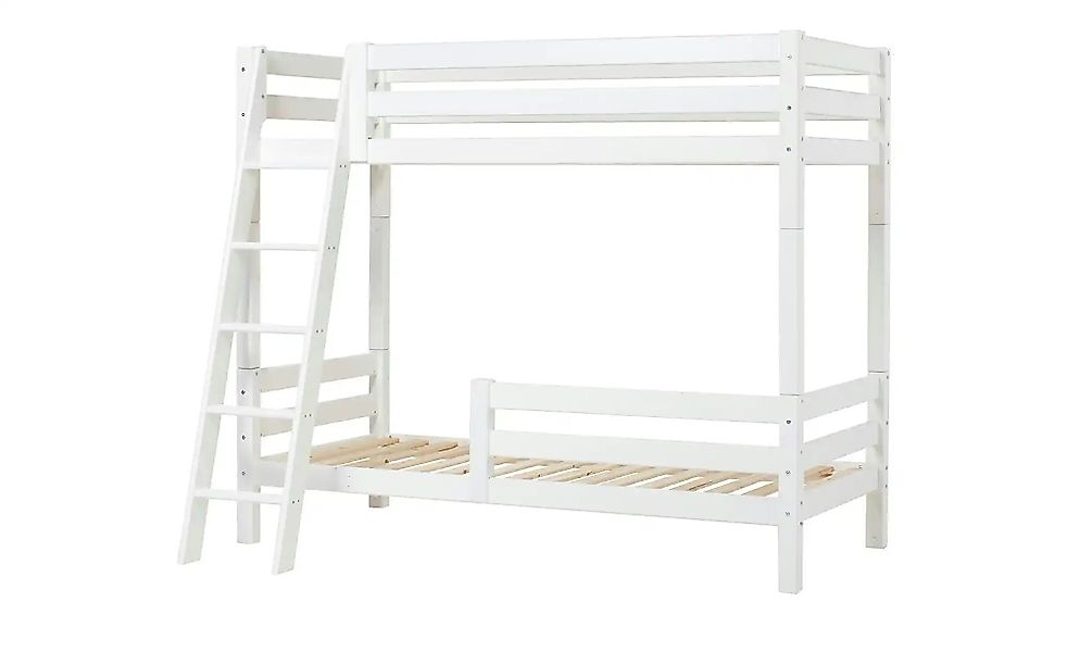 Hoppekids Etagenbett  ECO Luxury ¦ weiß ¦ Maße (cm): B: 137 H: 177 Betten > günstig online kaufen