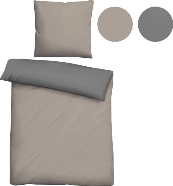 Biberna Wendebettwäsche "Alma in Gr. 135x200, 155x220 oder 200x200 cm" 2 St günstig online kaufen