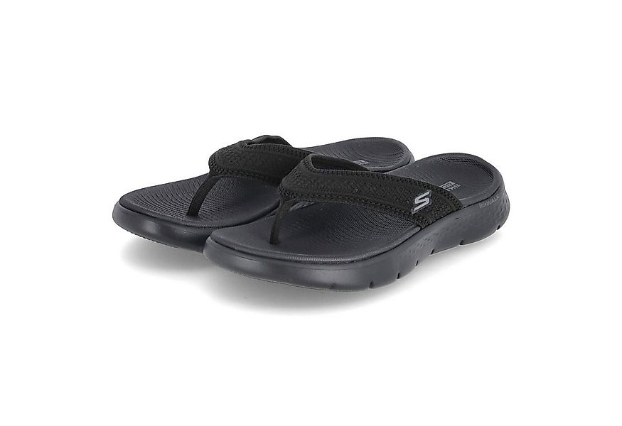 Skechers Skechers 141459 BBK Damen Textil schwarz Pantolette günstig online kaufen