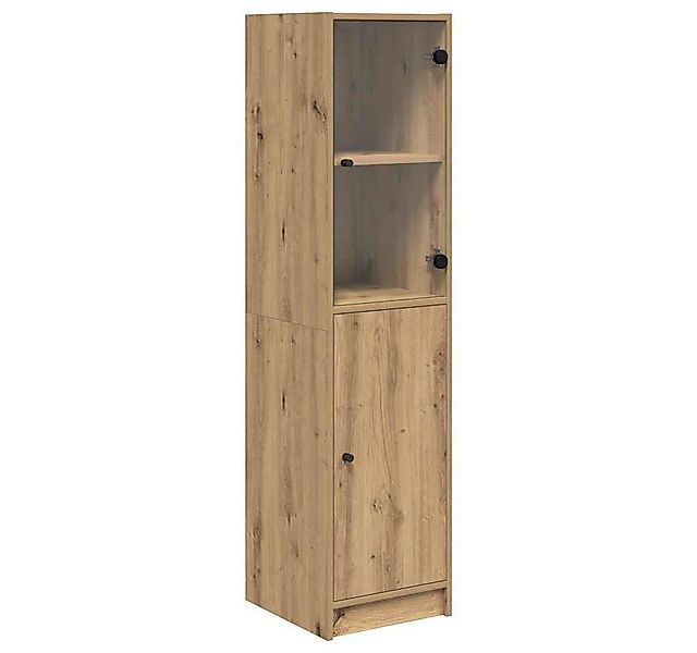 vidaXL Highboard Highboard Artisan-Eiche 35 x 37 x 142 cm Holzwerkstoff (1 günstig online kaufen