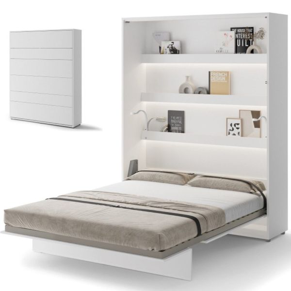 yourhouse24 Schrankbett Bed Concept Wandklappbett Vertikal günstig online kaufen