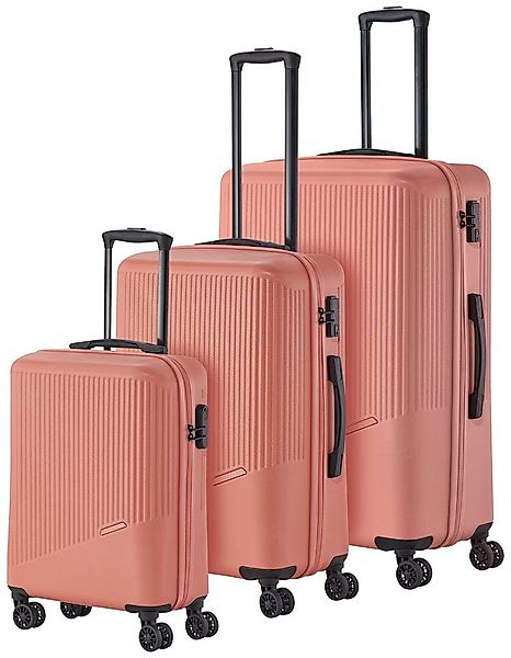 travelite Trolleyset BALI 4w L/M/S, 4 Rollen, (Set, 3 tlg., Hartschalen Tro günstig online kaufen