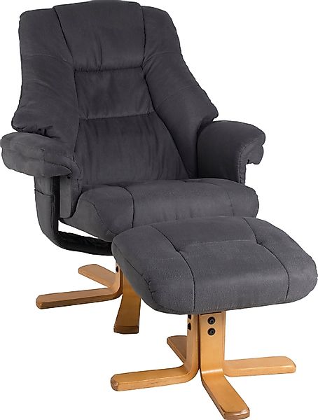 Duo Collection TV-Sessel Bordeaux, mit Hocker günstig online kaufen
