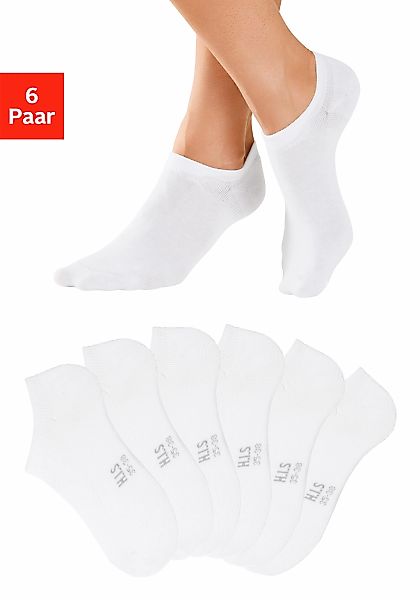 H.I.S Sneakersocken Packung, 6 Paar tlg. mit besonders kurzem Schaft günstig online kaufen