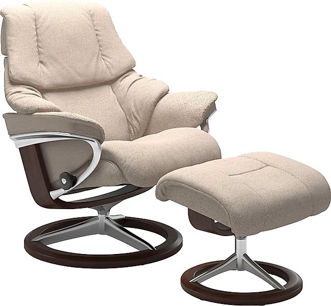 Stressless® Relaxsessel »Reno«, (Set, Relaxsessel mit Hocker), mit Hocker, günstig online kaufen