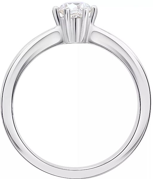 ONE ELEMENT Diamantring "0.1 ct Diamant Brillant Ring aus 950 Platin", Dame günstig online kaufen